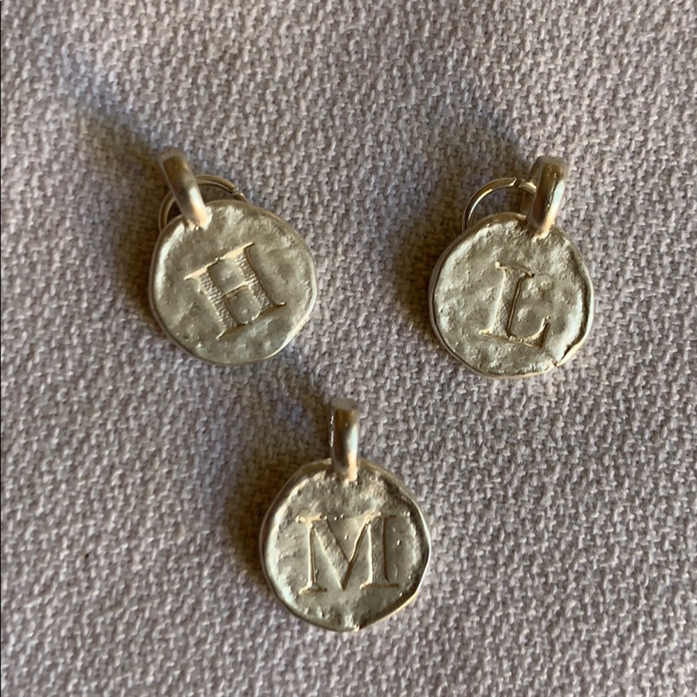 COPY - Initial charm for necklace or bracelet